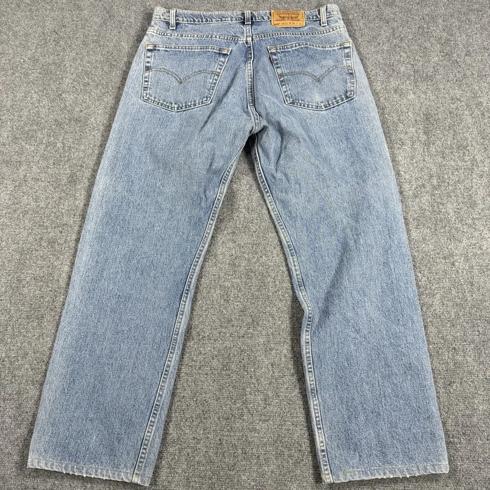 Vintage Levis 505 Jeans Mens 36x29 Denim Fade Made In USA 90s